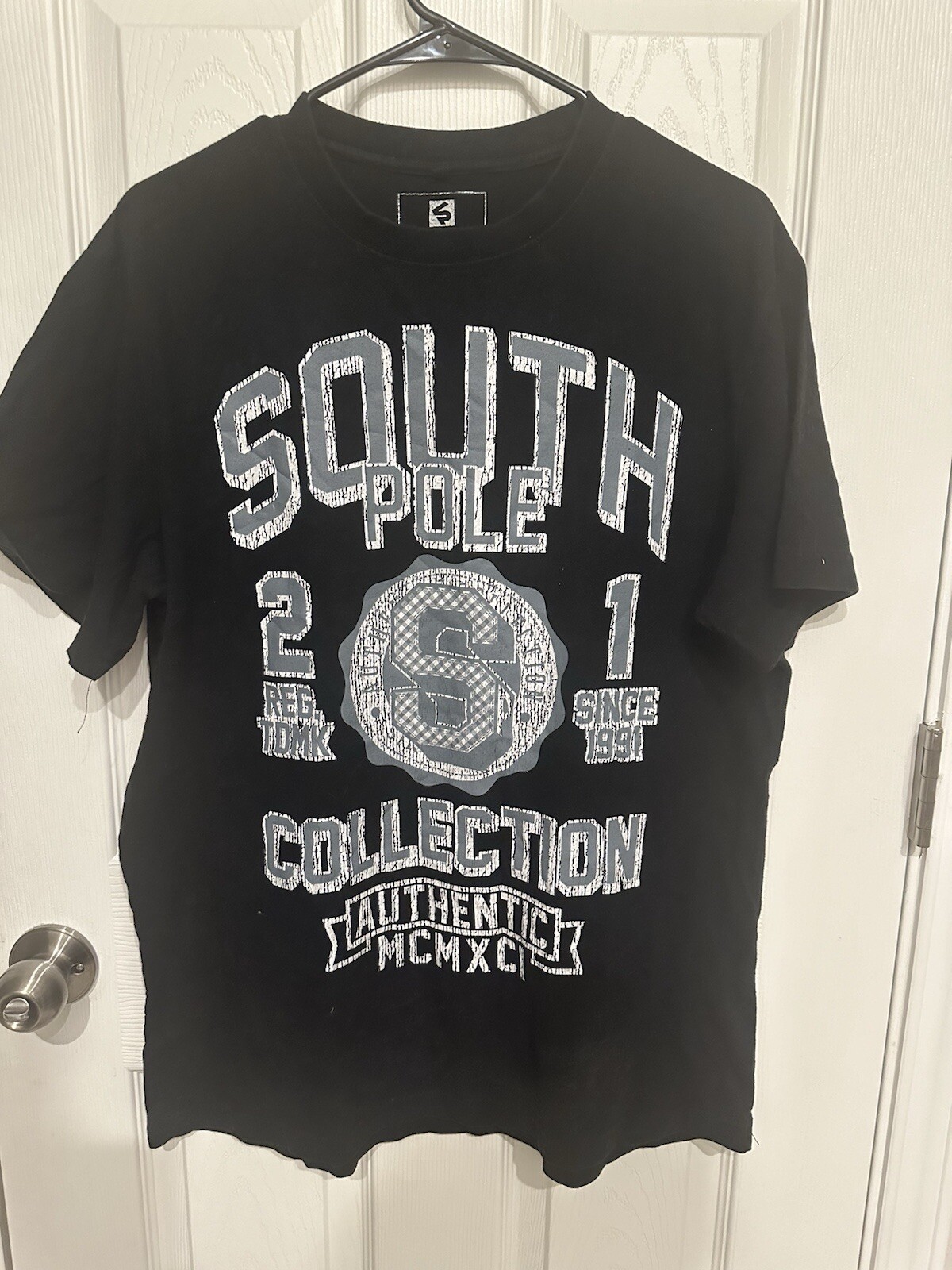 vintage south pole  T-Shirt McmxcI Collection Men's Size Large Street Wear