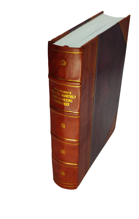 Brentanos Aquatic Monthly Sporting Gazetteer V1 Leather Bound Edition