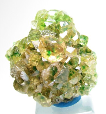ESPECIALLY RARE VIVID COLOR FROG EGG GROSSULAR GARNET!!! JEFFREY MINE CANADA