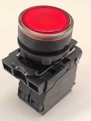 Telemecanique kompletter, roter LED-Taster (ZBV-B4, ZBE-101 mit Taster für 22mm)