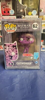 Funko Pop! Catwoman Batman Returns #62 Target Exclusive Art Series New Hard Case