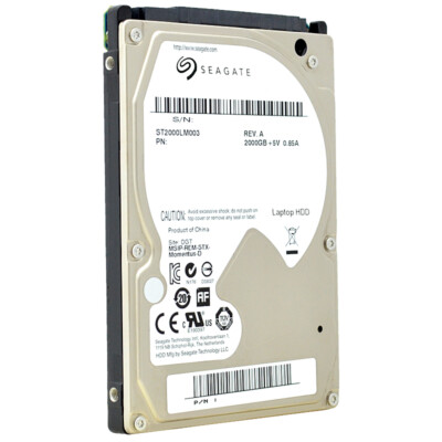 ★ 2TB SEAGATE 2.5インチHDD ST2000LM003 中古 ★ Seagate Spinpoint M9T 2 TB,External,5400 RPM,2.5 inch (ST2000LM003