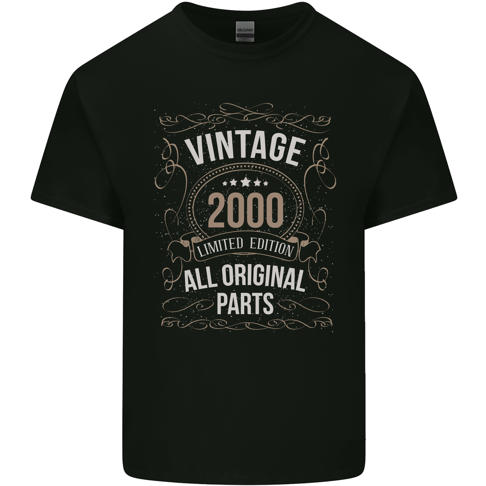 23rd Birthday Limited Edition 2000 Mens Cotton T-Shirt Tee Top