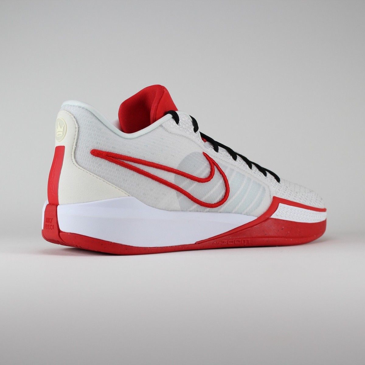 Nike By You Sabrina 1 White Red Black FJ4036-900 Men's Size 11.5