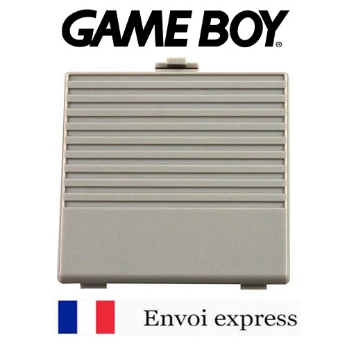 Game Boy Classic Grey Battery Cover FAT New [Battery Cover Gameboy GB] FRANCE