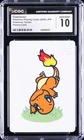 2025 POKEMON PLAYING CARDS JPN CHARMANDER CGC 10 GEM MINT