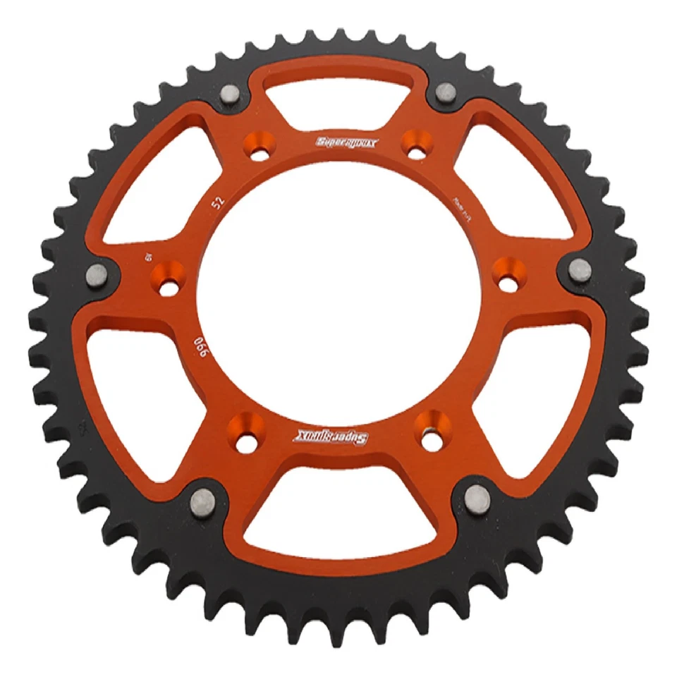 Orange Stealth Sprocket For Husaberg 701 Supermoto 2018; RST-990-52-ORG Foto 3 de 4