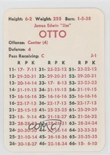 1975 APBA Football 1974 Season Jim Otto HOF 0q3