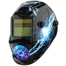 True Color Solar Powered Auto Darkening Welding Helmet for TIG MIG ARC