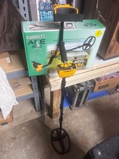 Garrett Ace 400 Metal Detector Set NO PINPOINT Waterproof Coil and Headphone