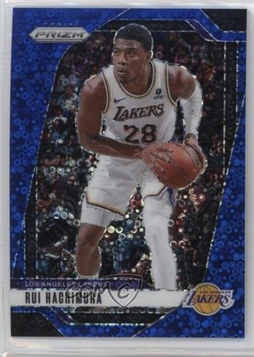 2024-25 Panini Prizm Fast Break Blue Prizm 98/150 Rui Hachimura #14 1a39