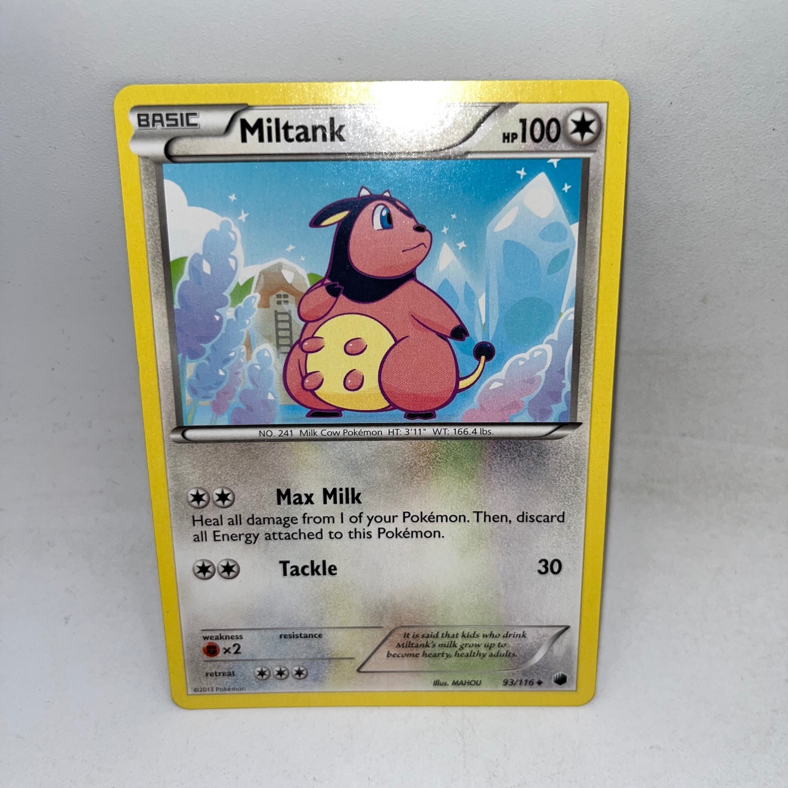 Miltank 93/116 Uncommon Plasma Freeze Pokemon Lightly Played