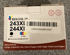 PG-243XL CL-244XL Ink Cartridges for Canon MG2522 MG4520 MG3320 MG3322 Printers