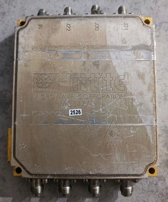 Rare Hittite HMC3477 Multiport RF Microwave Power Divider/Combiner.