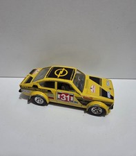 Bburago Opel Kadett GT/E Rally 1.24 scale diecast model toy car vintage yellow