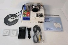Olympus SZ-12 14.0MP Digital Camera 4 GB SD, 3 Batteries, Charger  Original Box