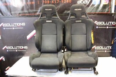 2008-2015 Lancer Ralliart Evolution Evo X 10 Front Recaro Seats OEM RARE *NOTE
