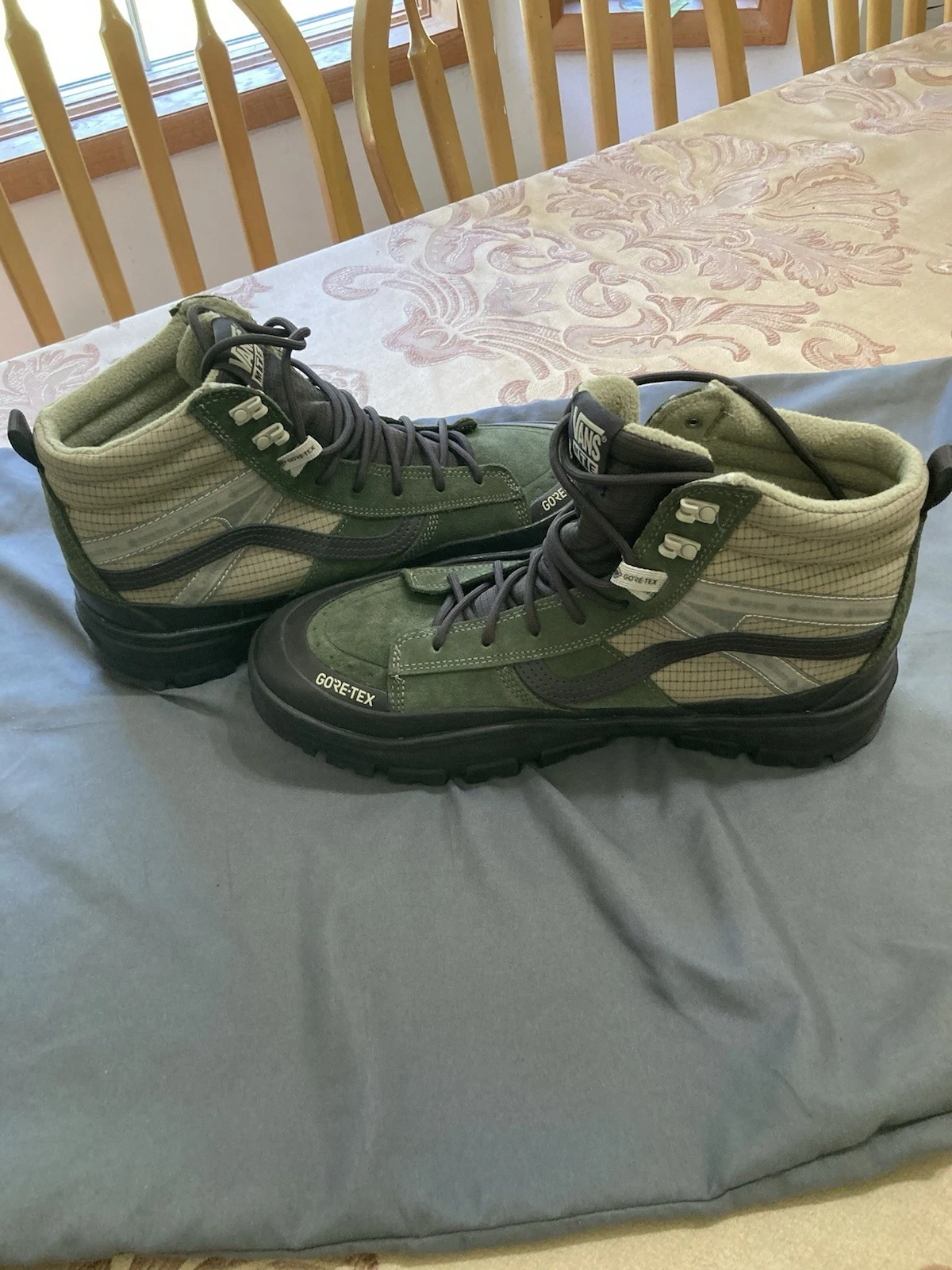 Vans Sk8-Hi GORE-TEX MTE-3 Olive Green M 11.5 W 13