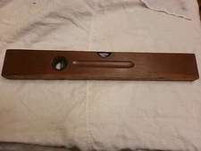 Stanley Rule & Level Co. No. 00 Rosewood Level, Pat. 6-2-91 , 6-23-96. 22" Lgth.