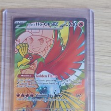 Pokémon TCG Ethan's Ho-Oh ex 209/182 Sv10 Destined Rivals Full Art Holo