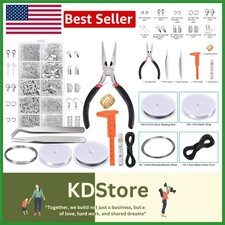 Complete Jewelry Making  Repair Kit with Accessories and Tools