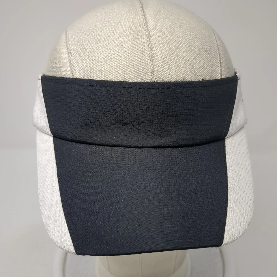 Headsweats Strapback Visor Hat Black One Size Adjustable Outdoor Blank - Image 2 of 4