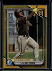 2024 Bowman Chrome Leo De Vries True Gold Refractor /50 #BCP-179 1st Bowman