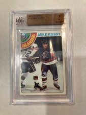 1978-79 Topps #115 Mike BOSSY BVG 7 Rookie Card. rookie card picture