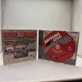 Daytona USA Sega Dreamcast Complete Tested Works CIB - CLEAN - W/REG CARD 