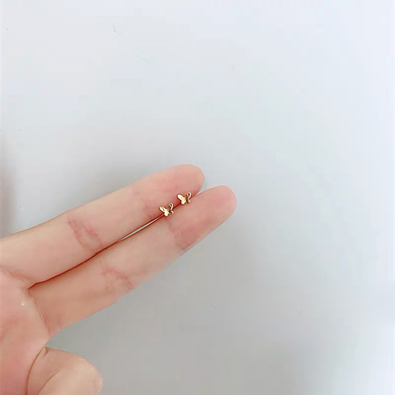 Stud Earrings Small Exquisite Fashionable Summer Simple Ins Style Earrings For W