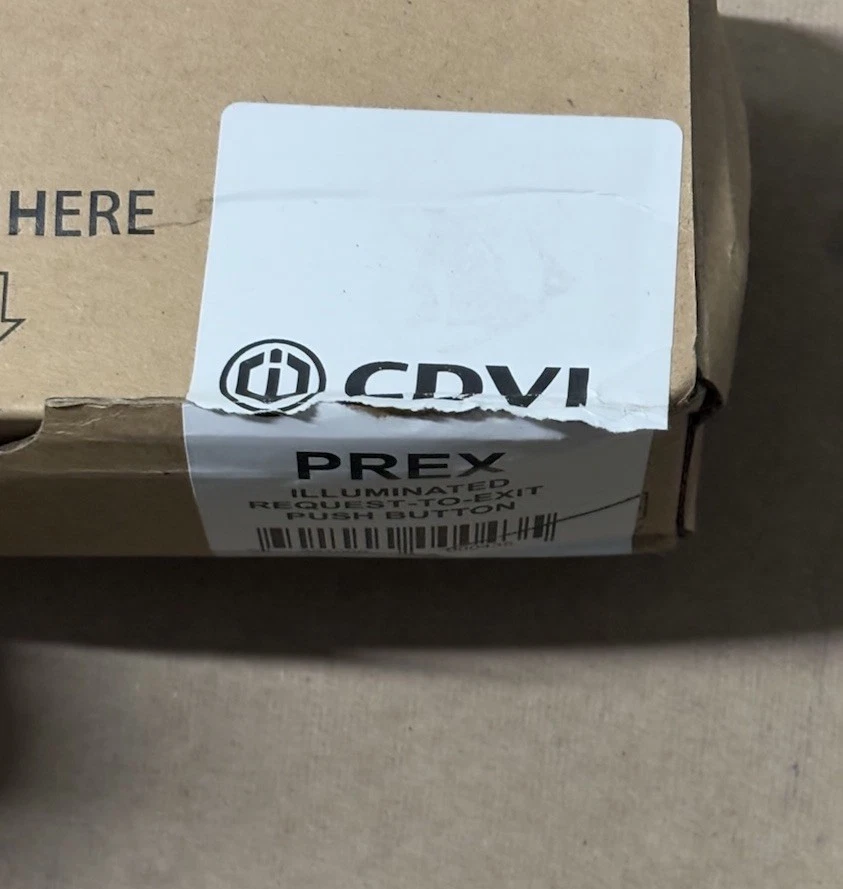 CDVI P-REX - Illuminated Request-to-Exit Button photo 3