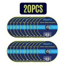 20PCS Thin Metal Cutting Discs 230mm Stainless Steel For Angle Grinder 