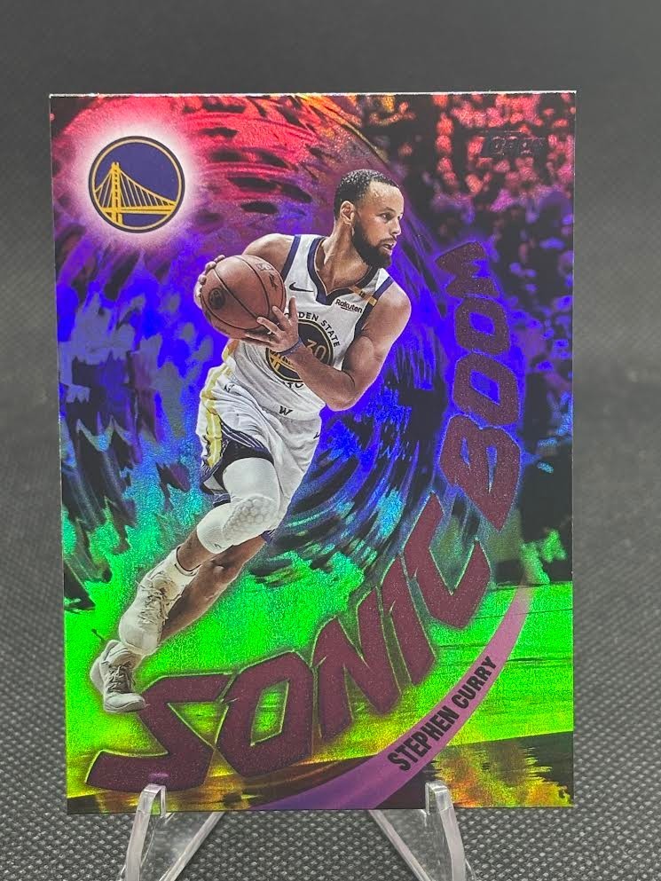 STEPHEN CURRY - 2025-26 Topps Basketball SONIC BOOM #SB-12 SSP Case Hit (1:1930)