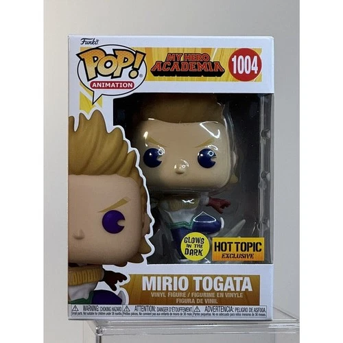 Funko: My Hero Academia - Mirio Togata (GITD) Hot Topic Excl - #1004 w/ Protect