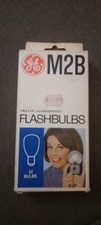 Vintage GE Flashbulbs M2B 12 Blue Flash Bulbs General Electric