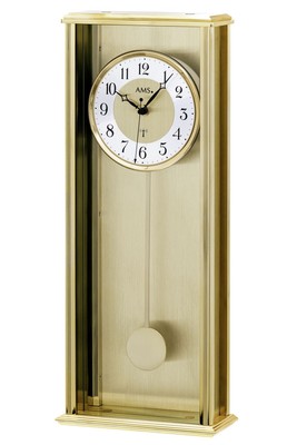 AMS 5848 Moderne Wanduhr Mit Funkwerk - Batteriebetriebene Funkuhr Für Präzise Zeit