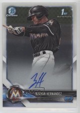 2018 Bowman Chrome Prospect Auto Brayan Hernandez #CPA-BHE Auto w5b