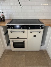Stoves Richmond Deluxe 90Ei 90cm Oven, Induction Hob, Classic Retro Cream