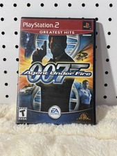 007: Agent Under Fire – PS2 Greatest Hits –Complete w/ Case & Manual  Not Tested