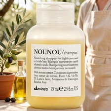 NIB 100 Davines NOUNOU Shampoo Repairing Treatment Damaged Hair 75mL Mini