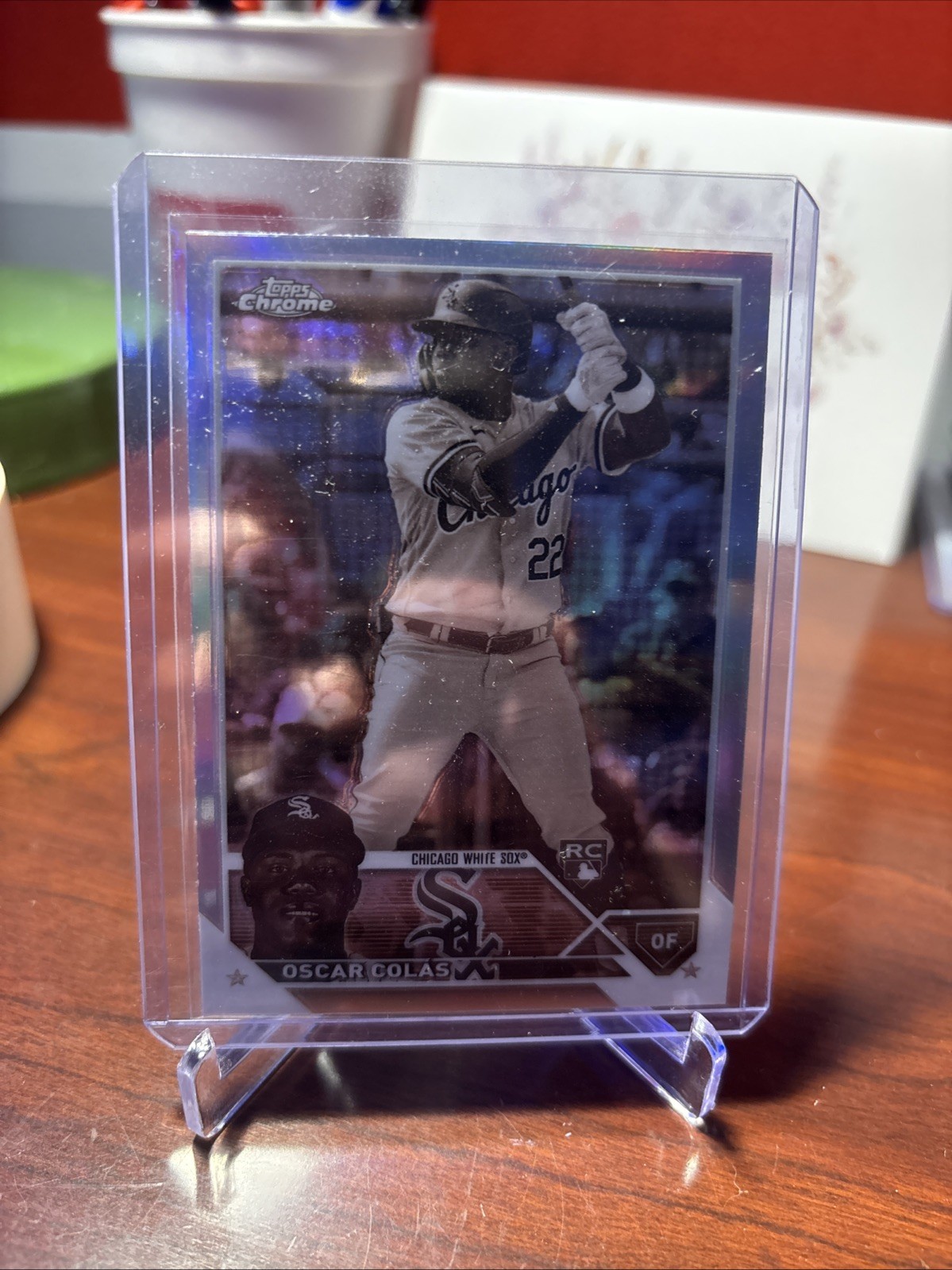 2023 Topps Chrome - Oscar Colas #145 Sepia Refractor (RC)