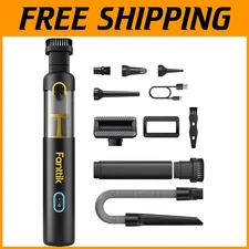 Cordless Mini Vacuum, 2 Suction Modes, Type-C Charge