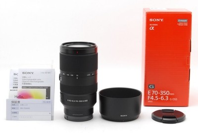 ''Unused MINT w/Box'' Sony E 70-350mm f/4.5-6.3 G OSS SEL70350G for Sony E mount