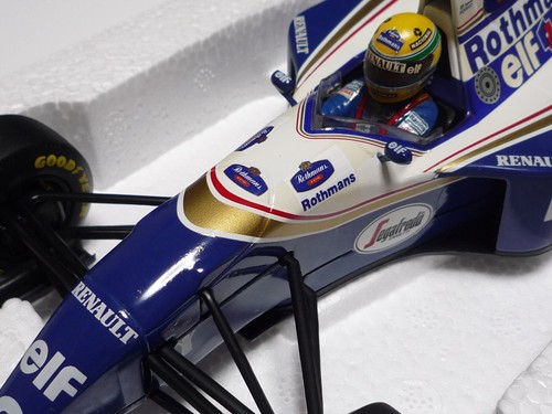 MINICHAMPS 1:18 WILLIAMS RENAULT FW16 A. SENNA 1994 "Rothmans" - Foto 10 di 14