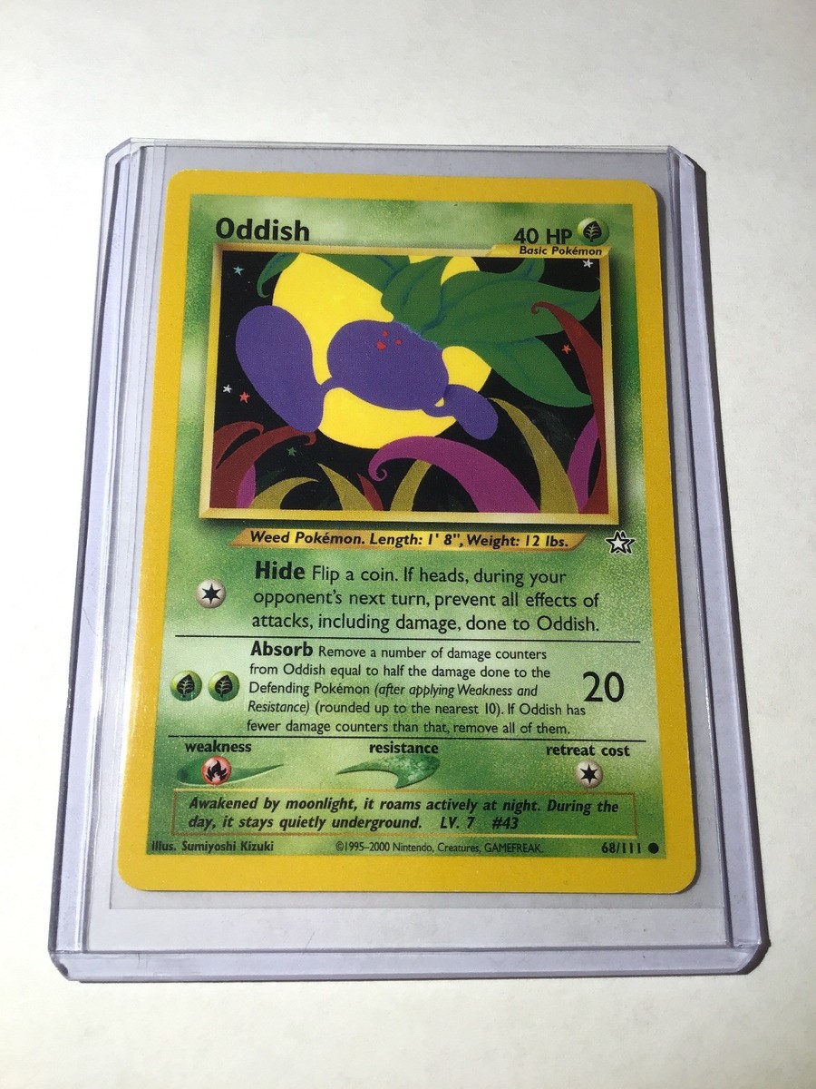 ODDISH - Neo Genesis Set - 68/111 - Common - Pokemon Card