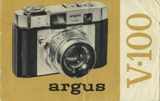 Argus V-100 Instruction Manual Original