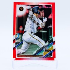 2021 Topps NPB Takumi Ohshiro Red Foil /5 #203