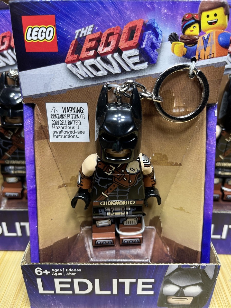 Lego Movie Batman LED LITE Key Light Keychain Torch New