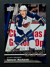 SPENCER MACHACEK RC YOUNG GUNS 2009-10 UPPER DECK 09-10 NO 219         29792