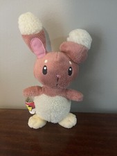 Vintage Pokemon Plush Buneary Jakks Pacific Collectors Pokemon Tush Tag 2007